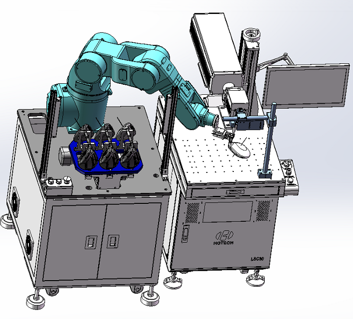 高爾夫球頭多面鐳雕機 高爾夫球頭多面鐳雕機